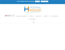 Tablet Screenshot of intervalhousect.org